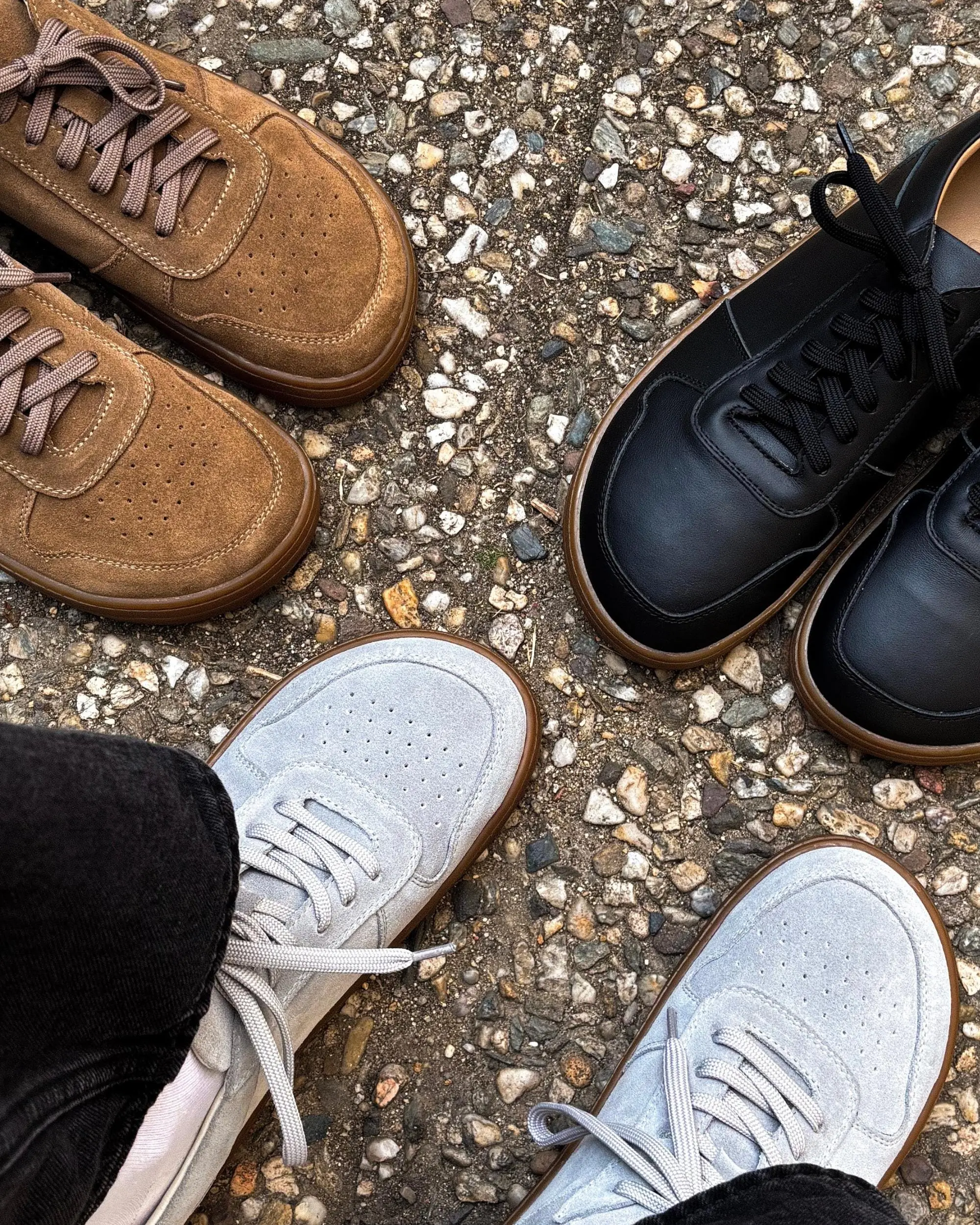 Leather Barefoot Sneakers Wide Toe Box Breite Zehenbox Leather Barefoot Sneakers Wide Toe Box Breite Zehenbox